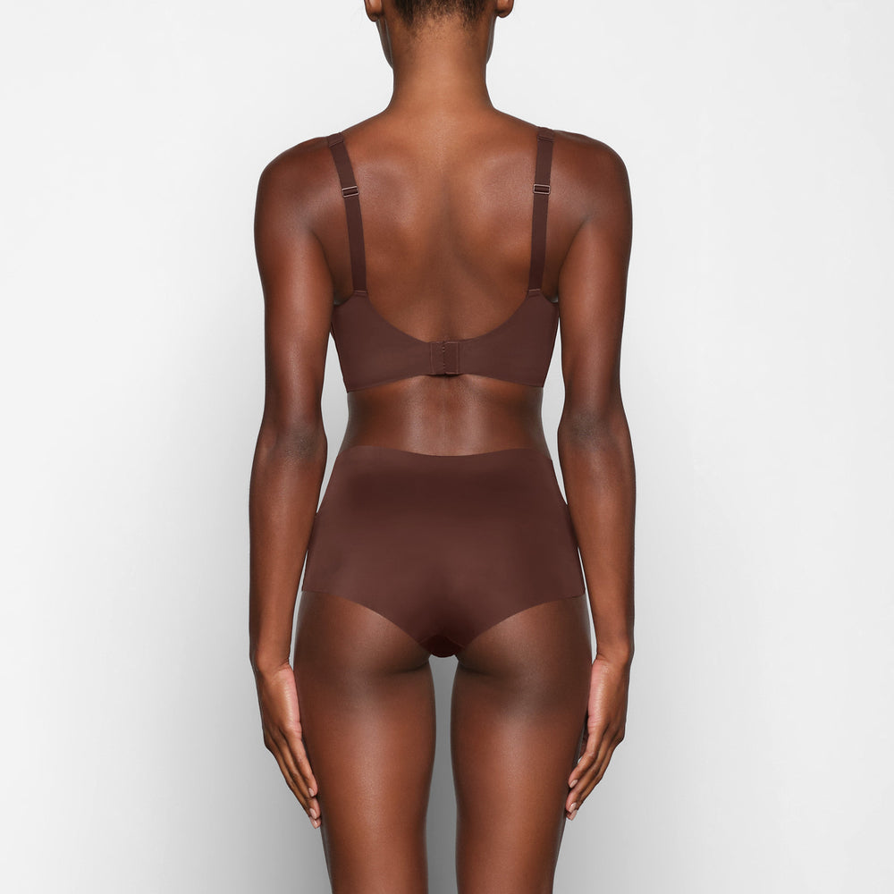 Skims NAKED Scoop Neck Bra Čokoláda | LTFN-38572