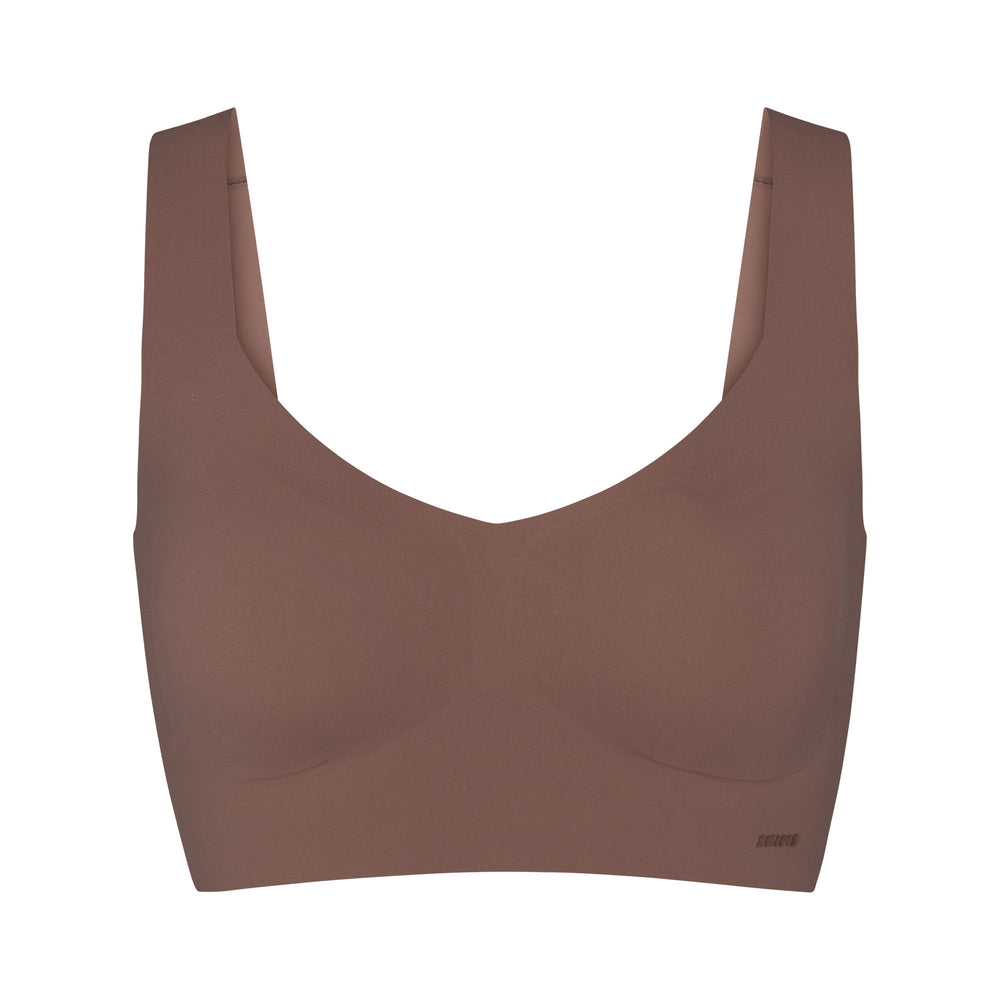 Skims NAKED TANK Plunge Bra Hnede | IMGK-42578