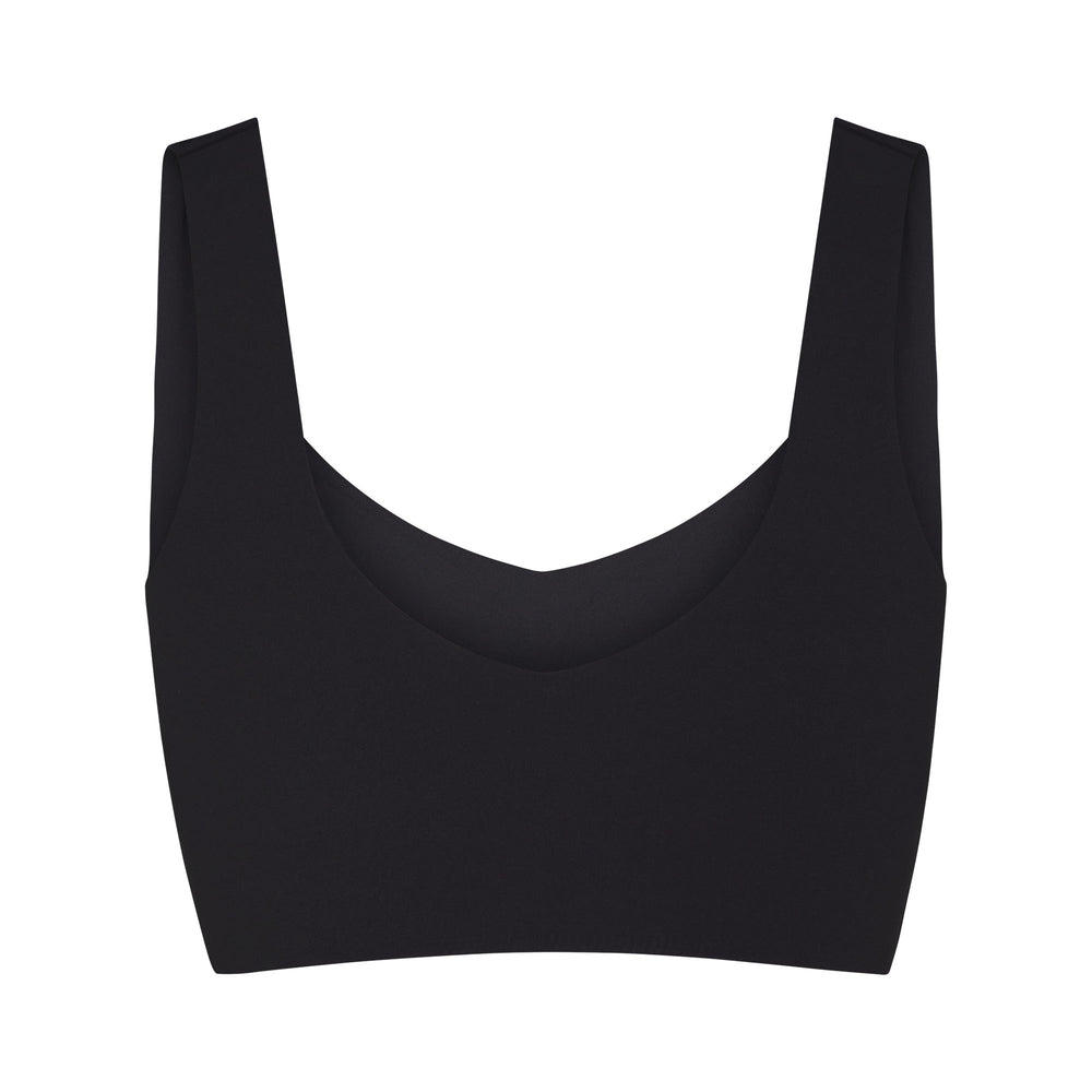 Skims NAKED TANK Plunge Bra Čierne | HPQK-24793