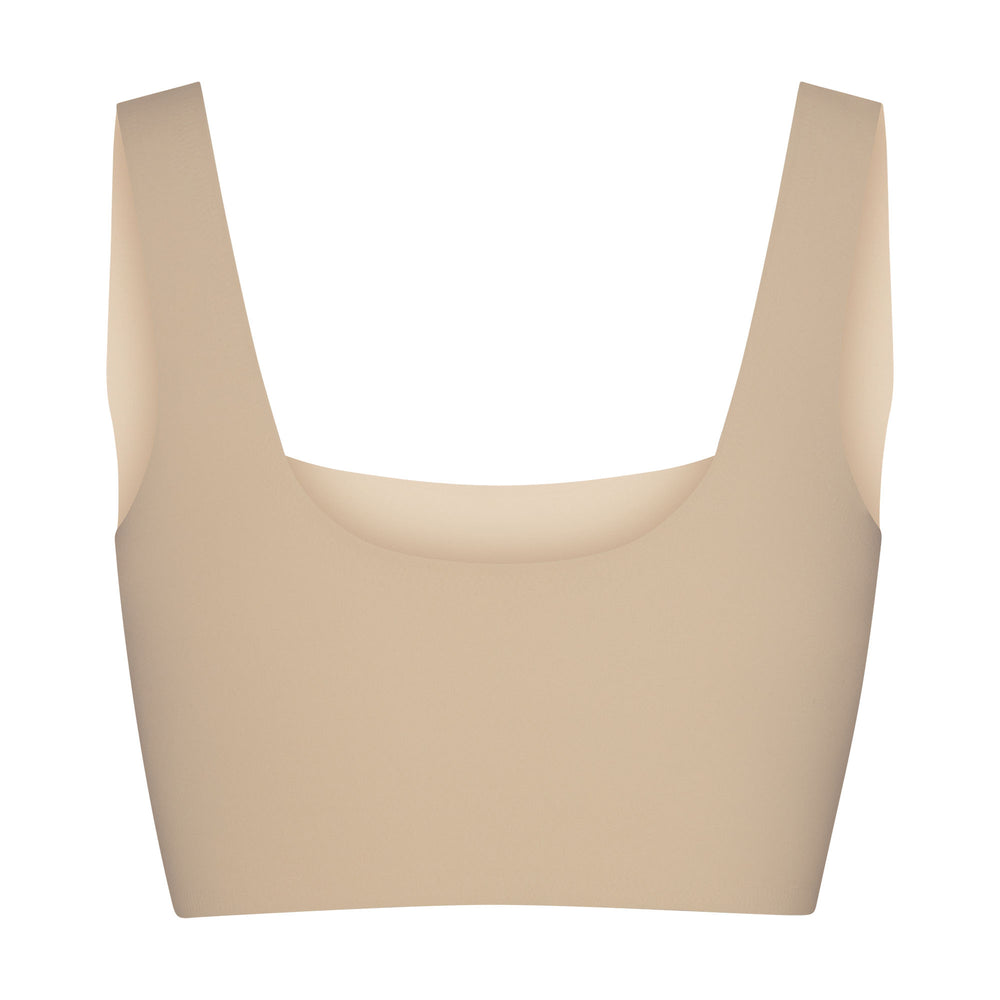 Skims NAKED TANK Scoop Neck Bra Hnede | DOJZ-31647
