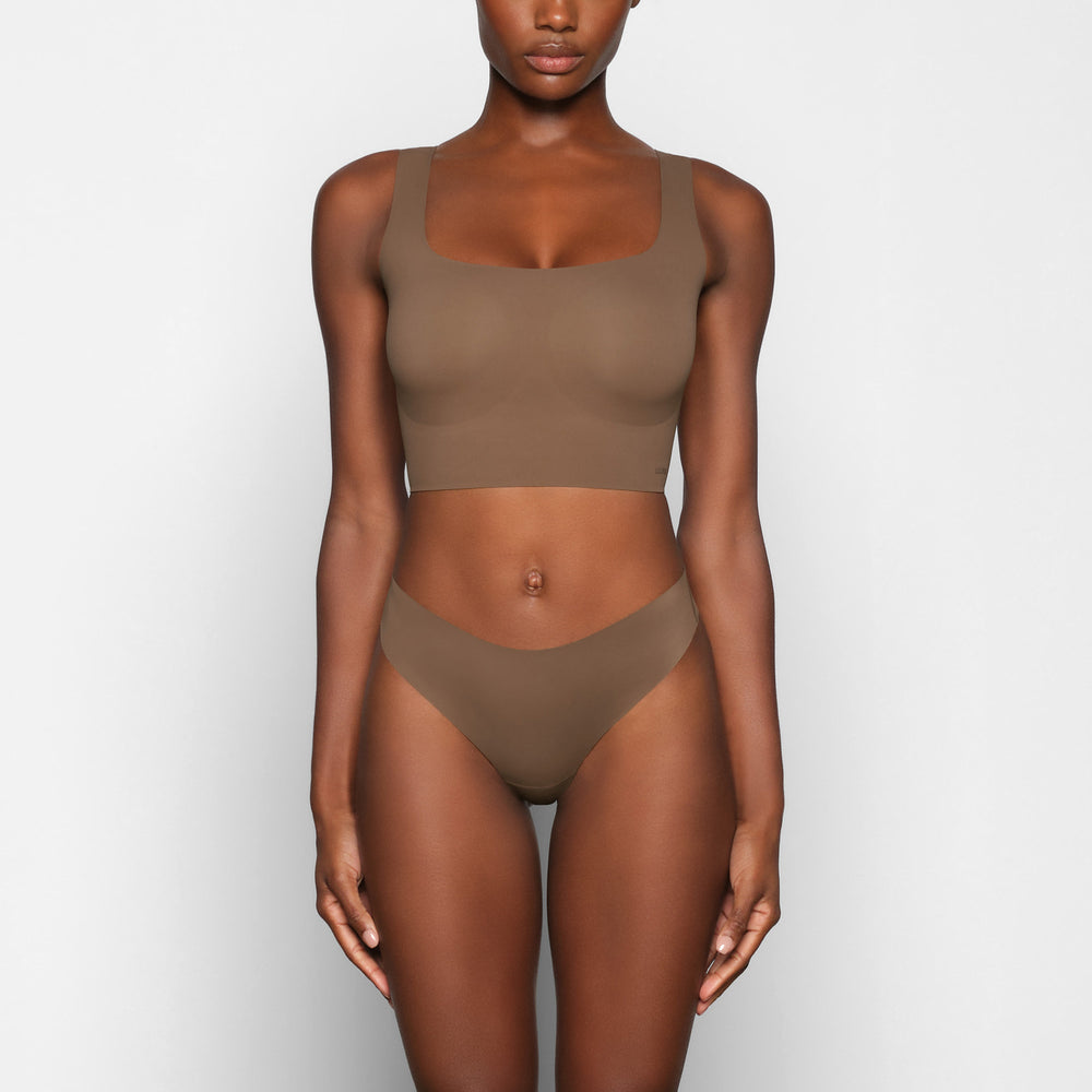 Skims NAKED TANK Scoop Neck Bra Marhule | IRTJ-96483