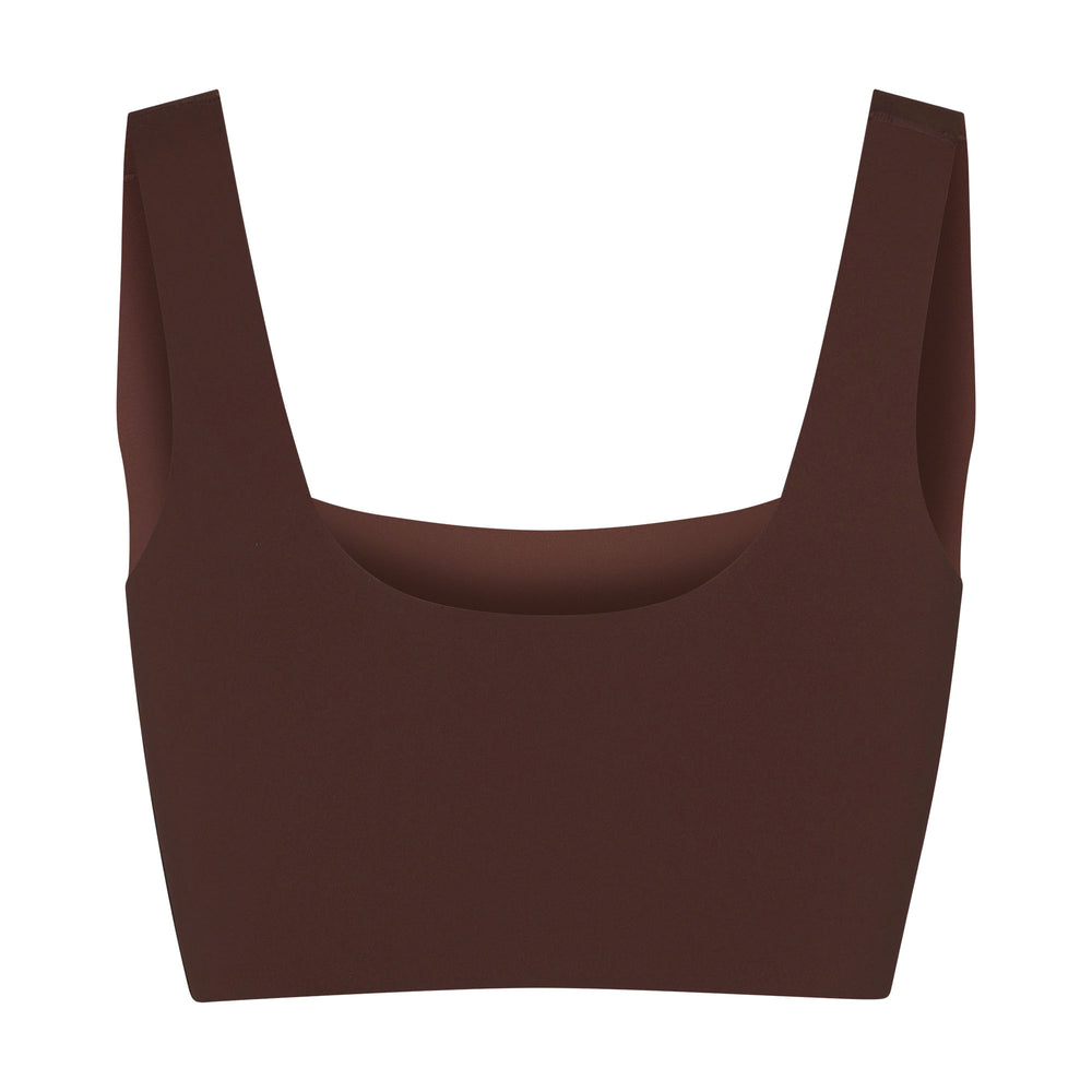 Skims NAKED TANK Scoop Neck Bra Čokoláda | NZJA-41658