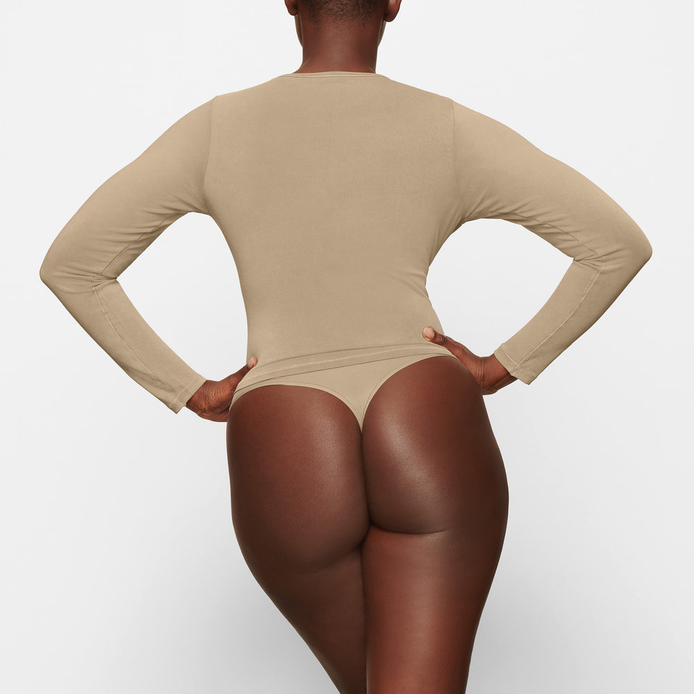 Skims NEW VINTAGE LONG SLEEVE T-shirt Marhule | MWUC-71390