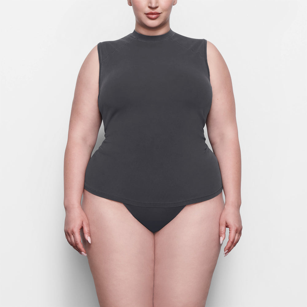 Skims NEW VINTAGE RAGLAN Tank Siva | TQFH-85639