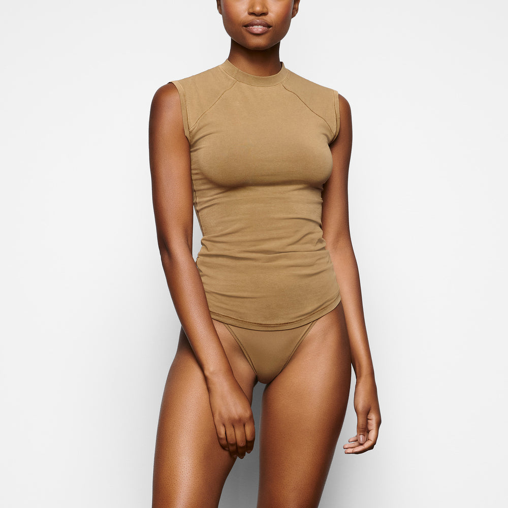 Skims NEW VINTAGE RAGLAN Tank Zelene | OPRY-26910