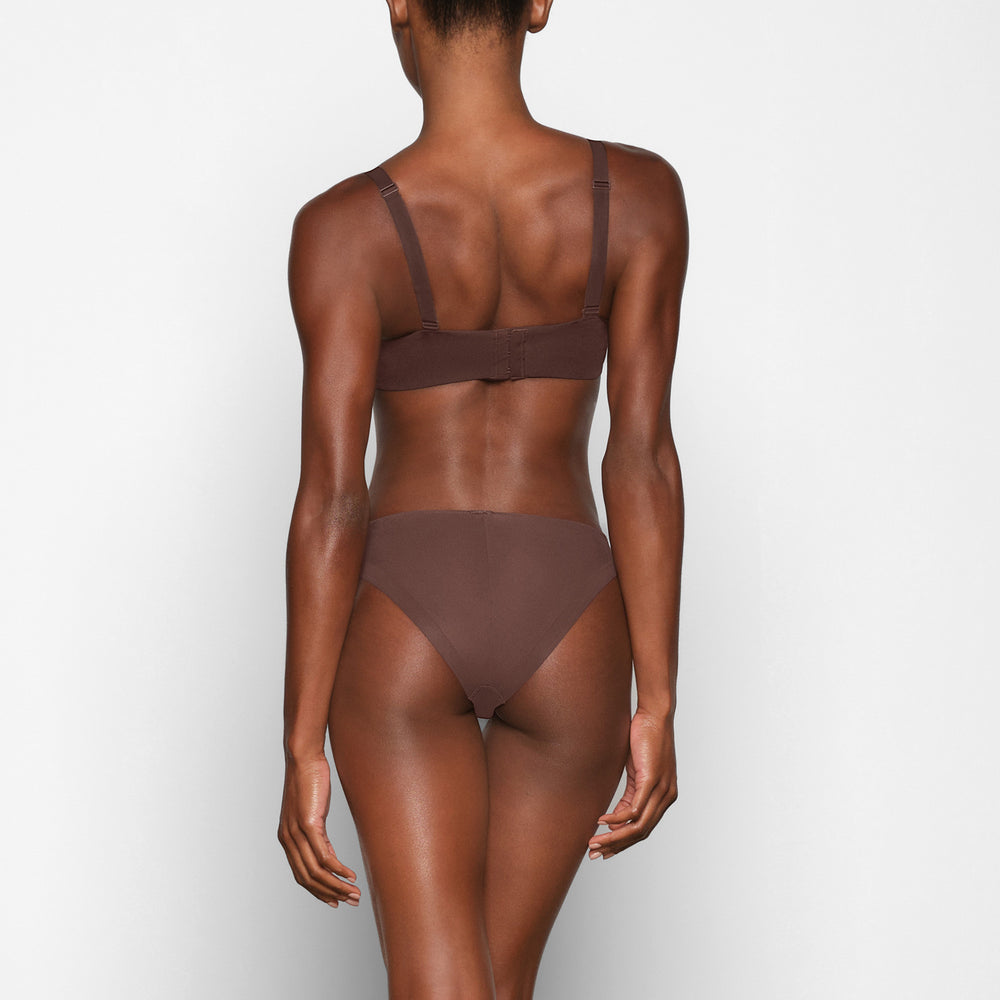 Skims NO SHOW MOLDED UNLINED Balconette Bra Čokoláda | RBEY-84371