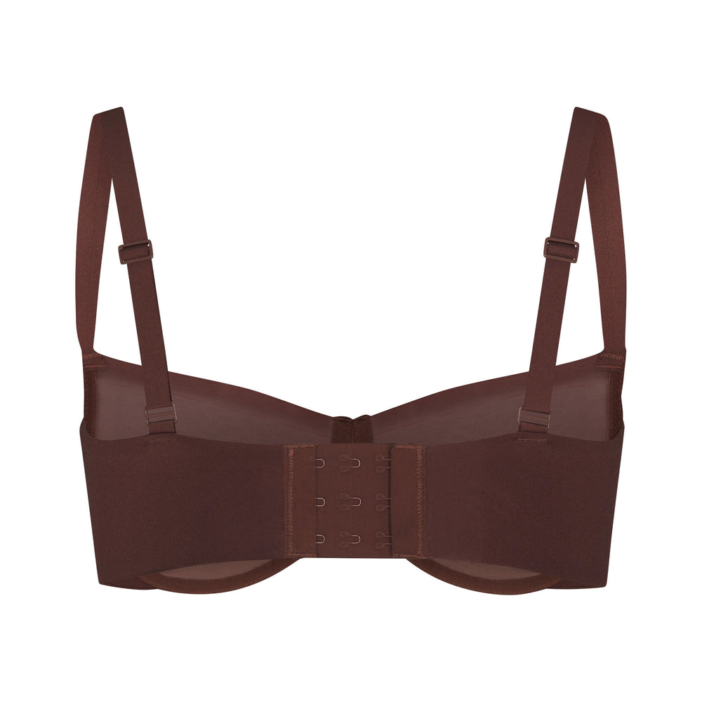 Skims NO SHOW MOLDED UNLINED Balconette Bra Čokoláda | RBEY-84371