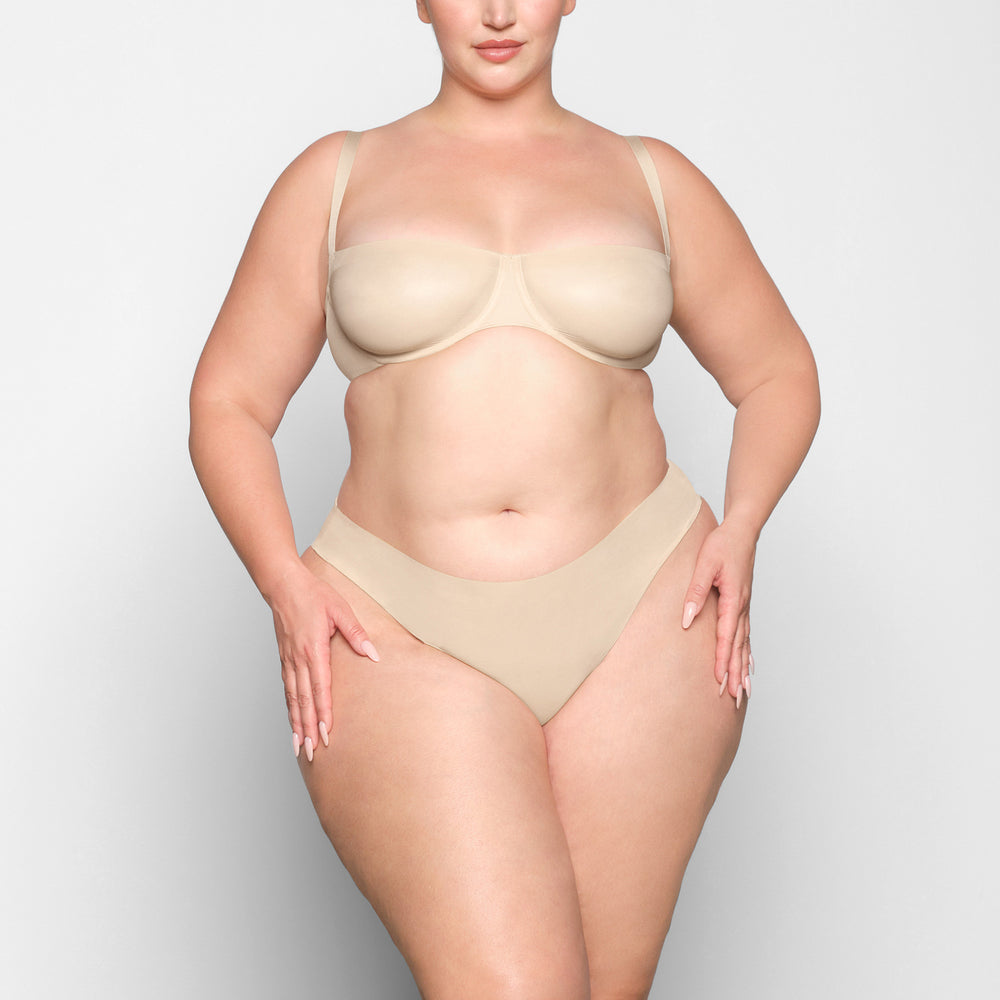 Skims NO SHOW MOLDED UNLINED Balconette Bra Hnede | YAIO-67312