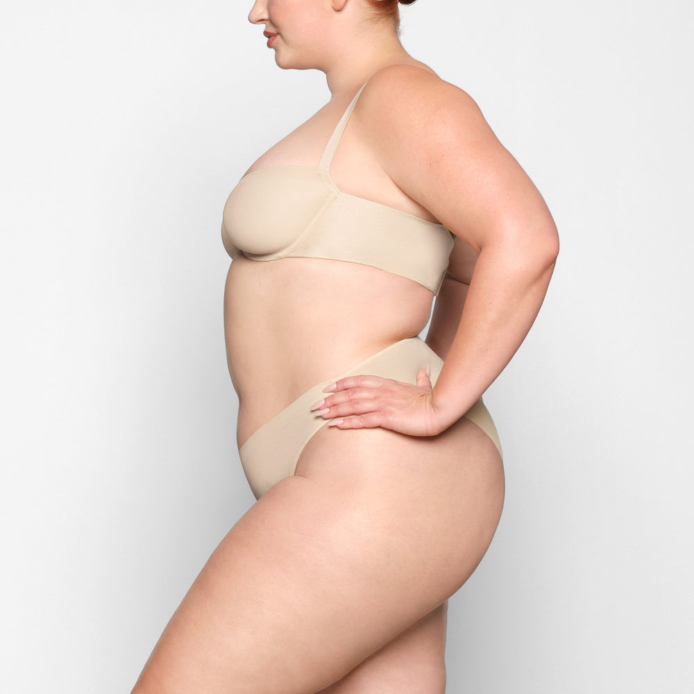 Skims NO SHOW MOLDED UNLINED Balconette Bra Hnede | YAIO-67312