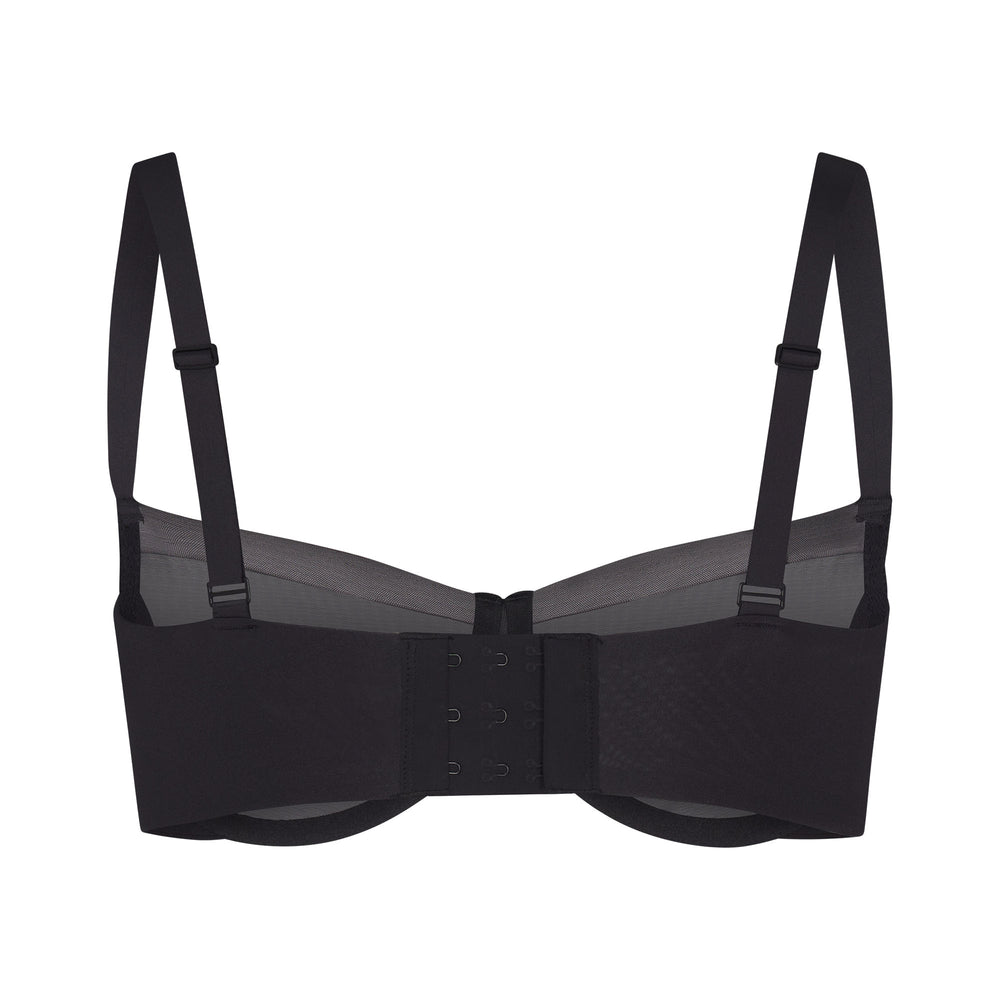 Skims NO SHOW MOLDED UNLINED Balconette Bra Čierne | YMAK-97214
