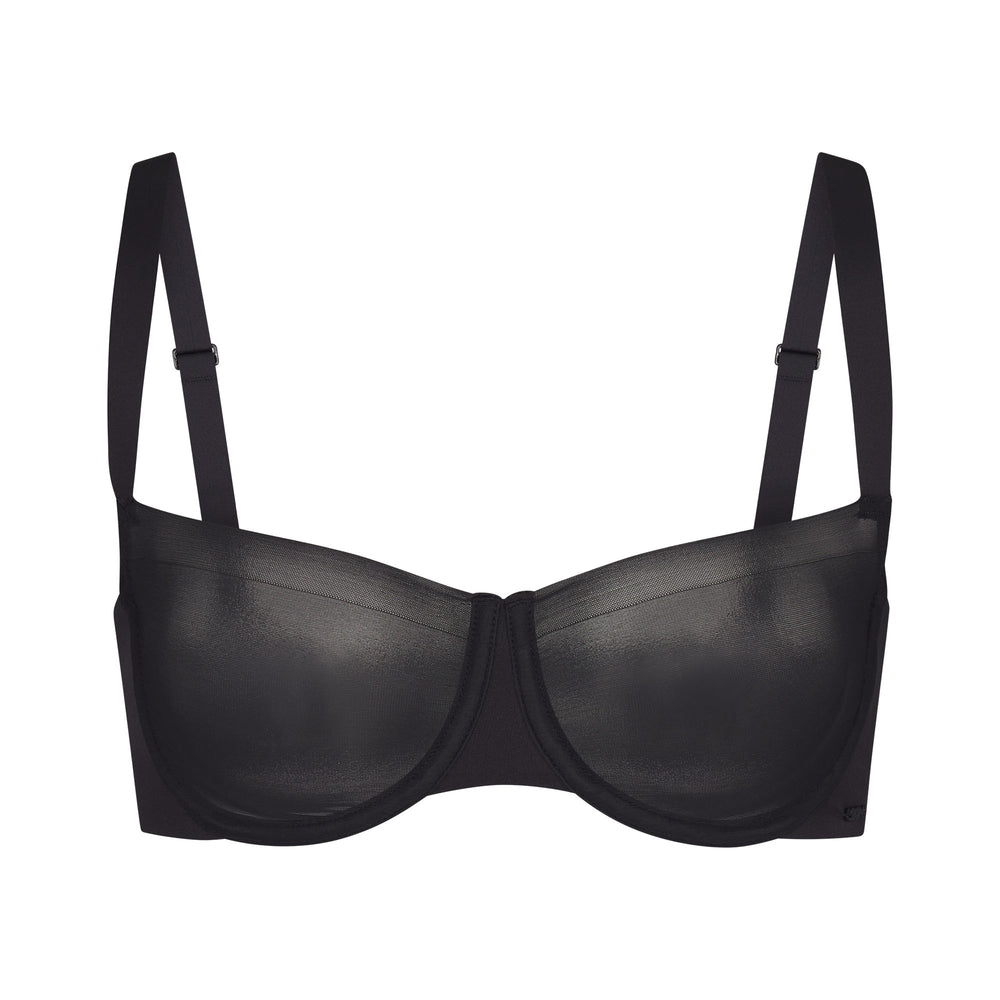 Skims NO SHOW MOLDED UNLINED Balconette Bra Čierne | YMAK-97214