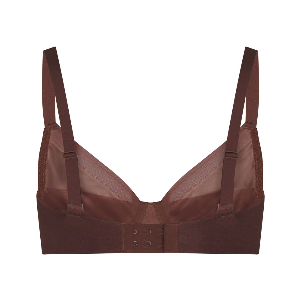 Skims NO SHOW MOLDED UNLINED Demi Bra Čokoláda | RKSA-46198