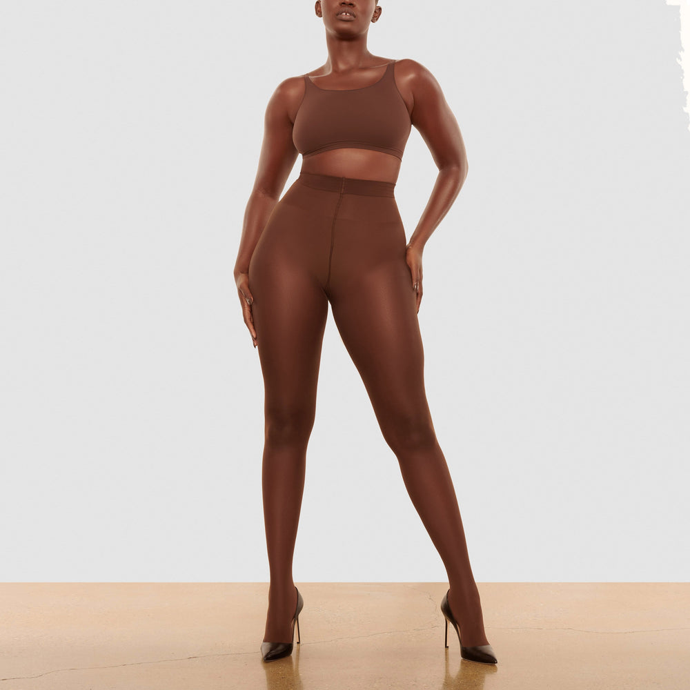 Skims NUDE SUPPORT Tights Čokoláda | ZUCH-38675