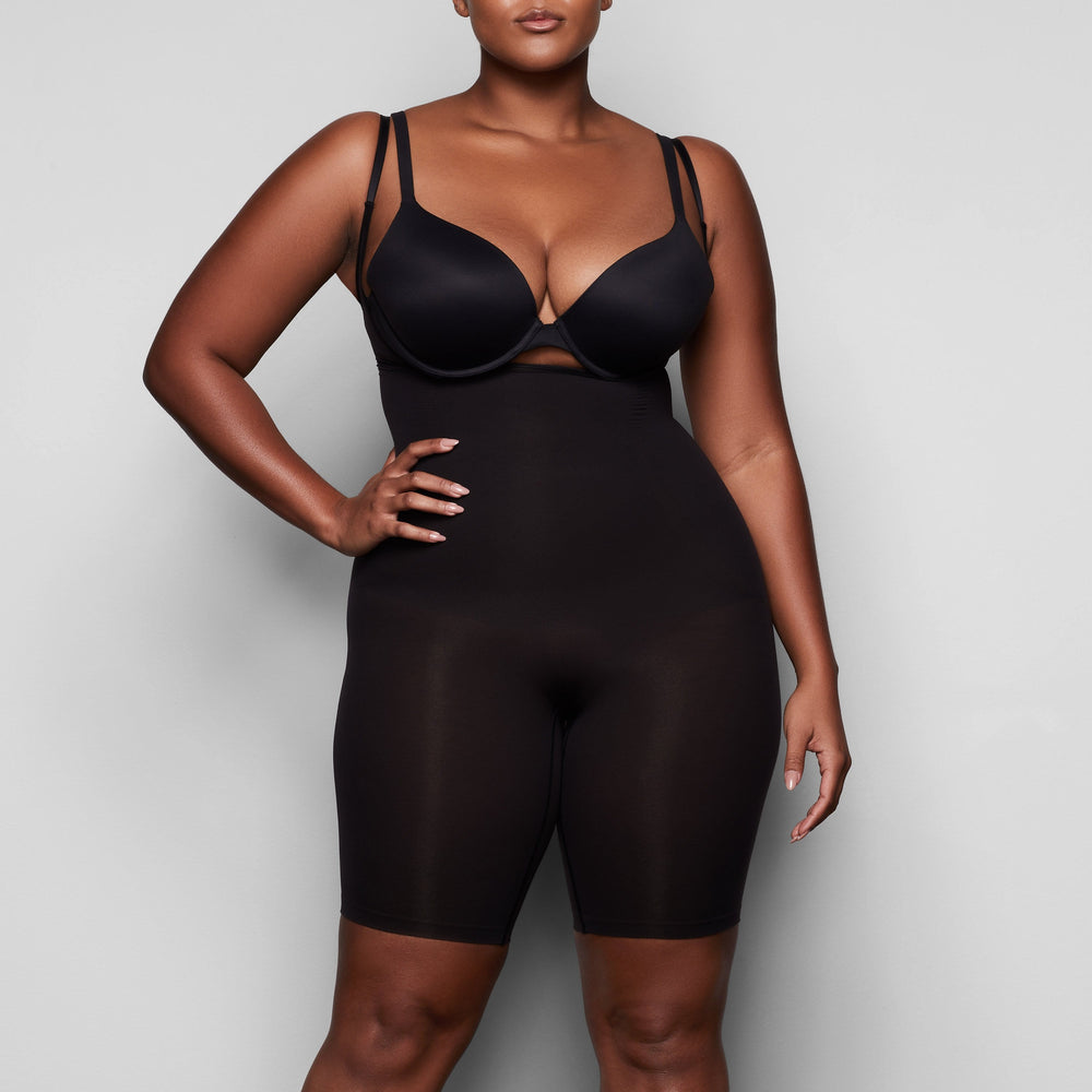 Skims OPEN BUST BODYSUIT W. OPEN GUSSET Bodysuit Čierne | RGBD-78210