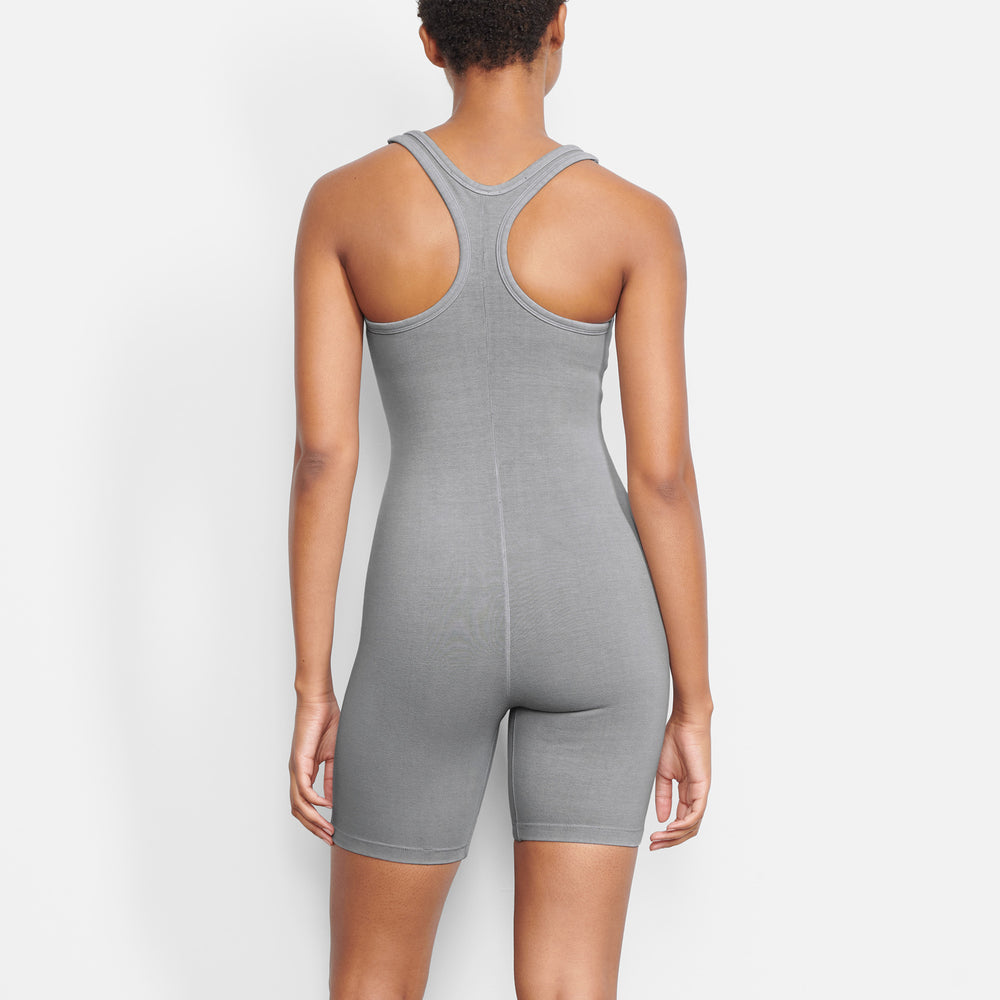 Skims OUTDOOR Mid Thigh Bodysuit Siva | HYFS-48261