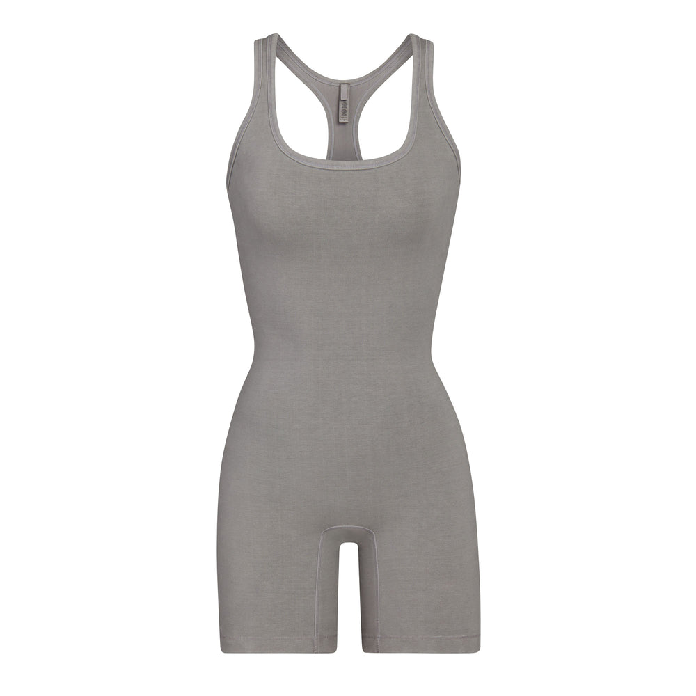 Skims OUTDOOR Mid Thigh Bodysuit Siva | HYFS-48261
