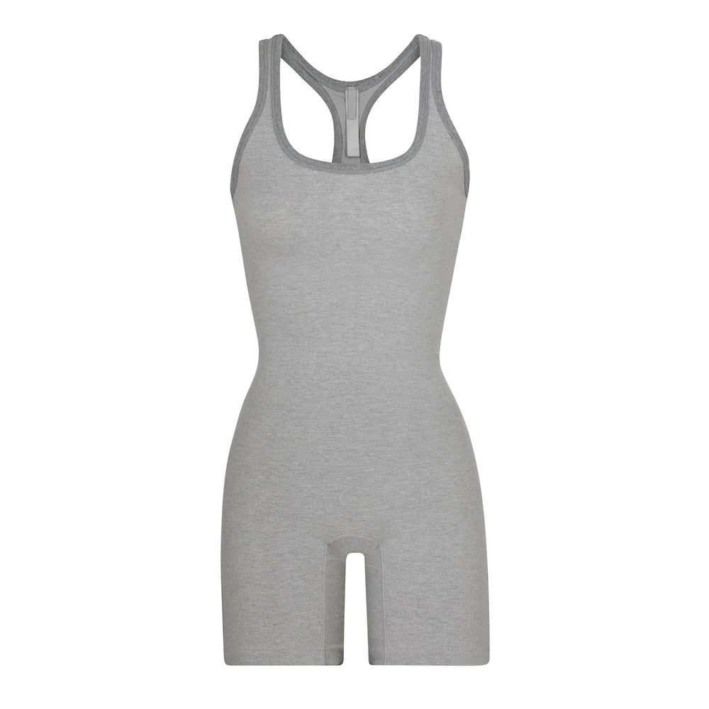 Skims OUTDOOR Mid Thigh Bodysuit Siva | ZANU-94027