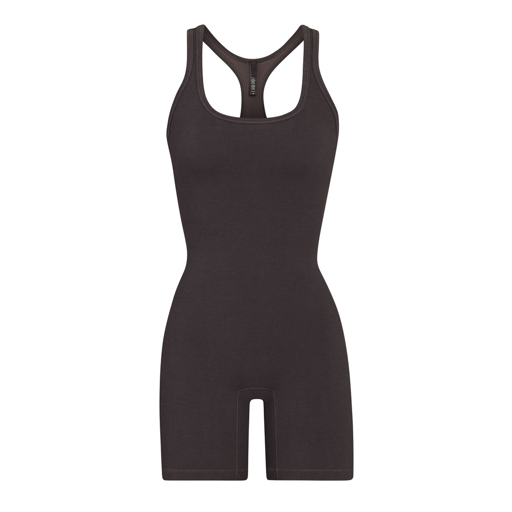 Skims OUTDOOR Mid Thigh Bodysuit Tmavo Nachový | LCPG-42968