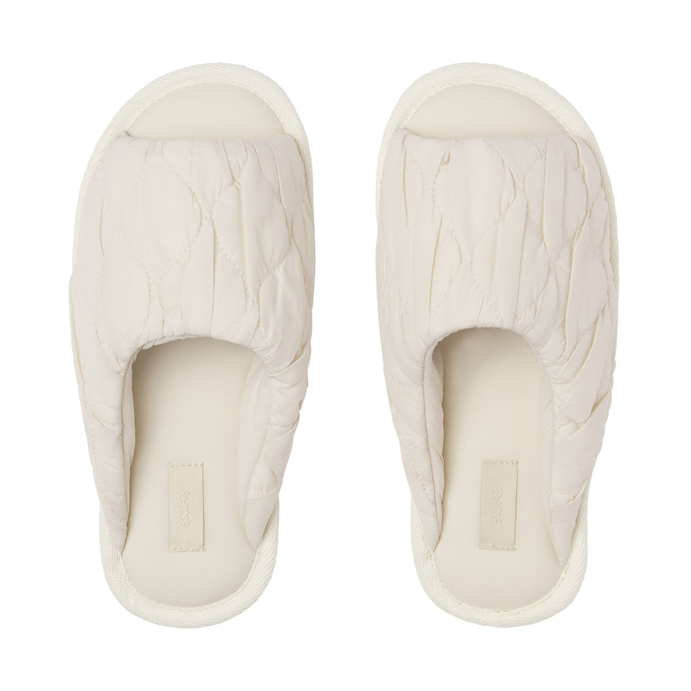 Skims QUILTED Papuce Biele | TIPZ-67018