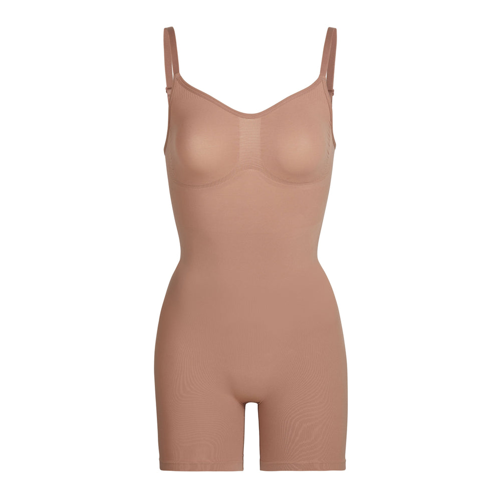 Skims SCULPTING BODYSUIT MID THIGH W. OPEN GUSSET Bodysuit Marhule | WAZE-26587
