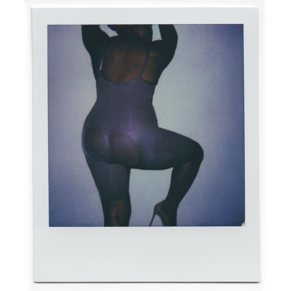 Skims SCULPTING BODYSUIT MID THIGH W. OPEN GUSSET Bodysuit Hnede | WKNA-41307