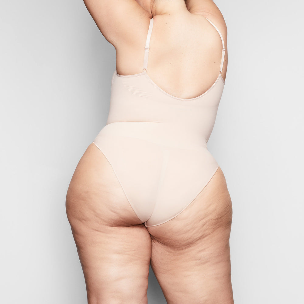 Skims SCULPTING BODYSUIT W. SNAPS Bodysuit Béžové | YIBS-50793