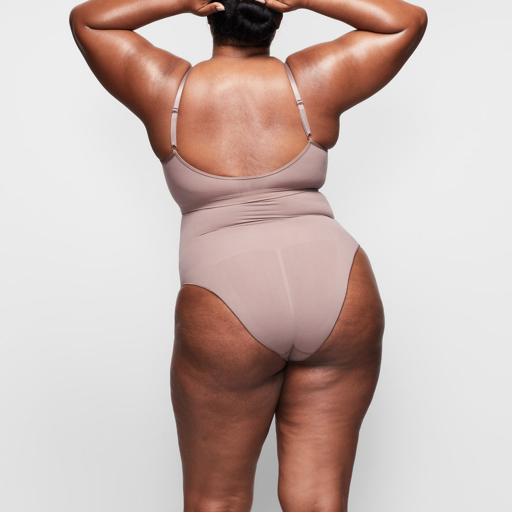 Skims SCULPTING HIGH WAIST Brief Hnede | MYFC-82130