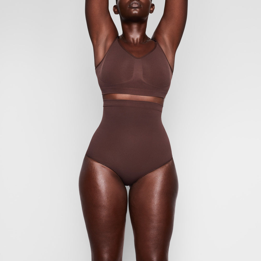 Skims SCULPTING HIGH WAIST Brief Čokoláda | GZTP-79265