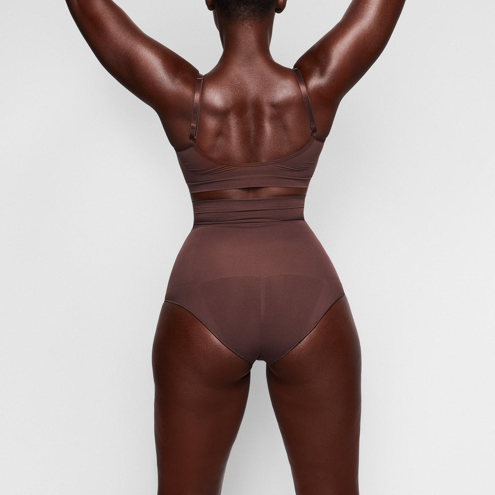 Skims SCULPTING HIGH WAIST Brief Čokoláda | GZTP-79265