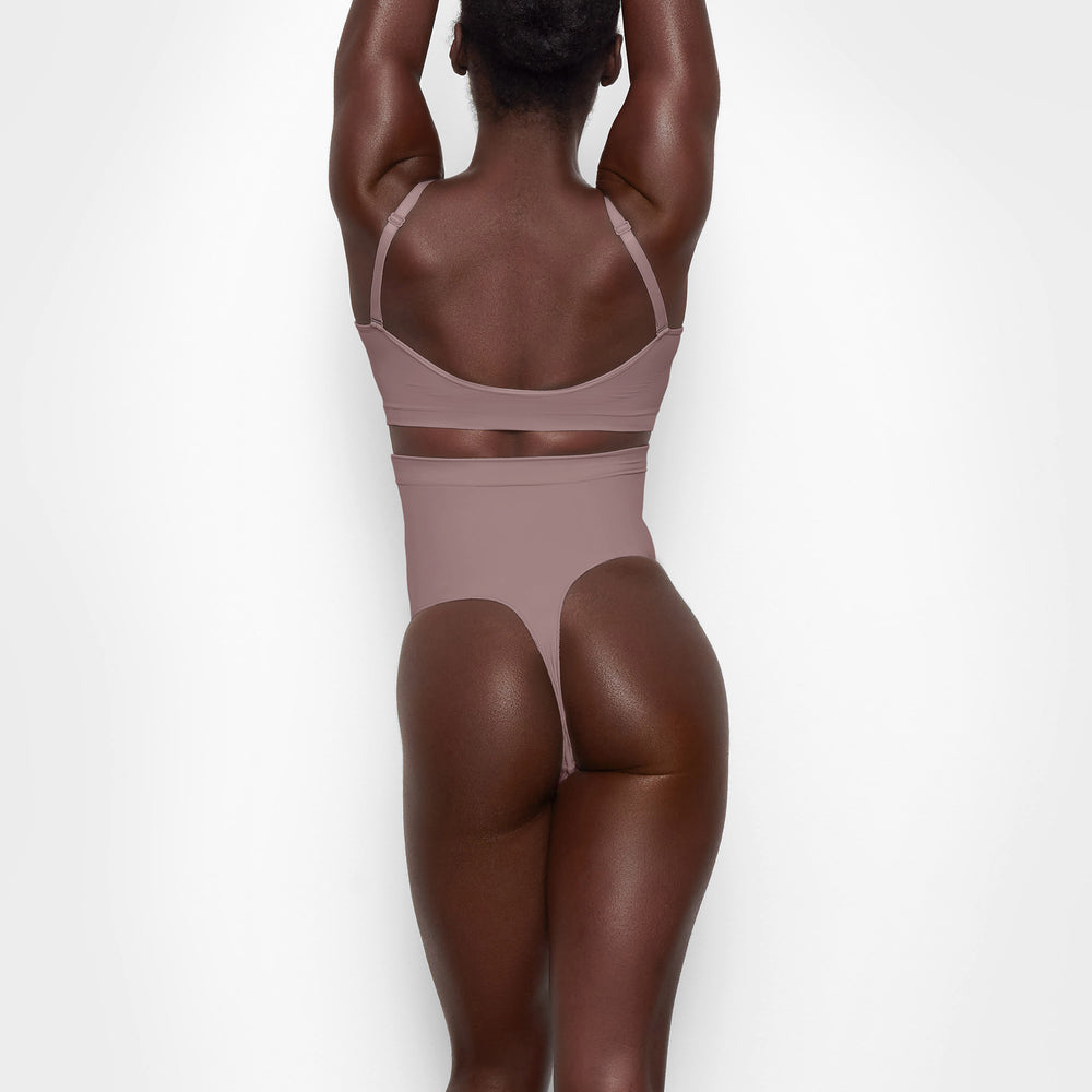 Skims SCULPTING HIGH WAIST Thong Hnede | ONQP-01687