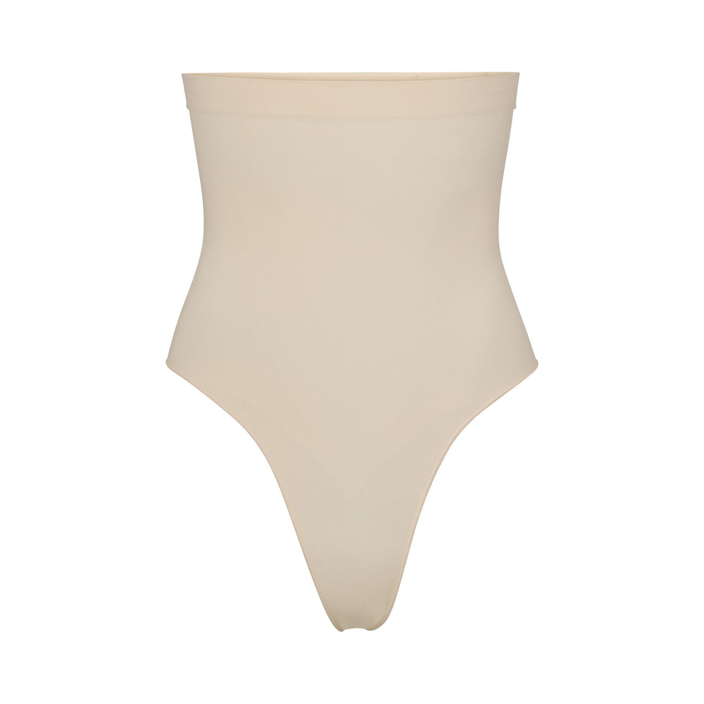 Skims SCULPTING HIGH WAIST Thong Hnede | UINF-63450