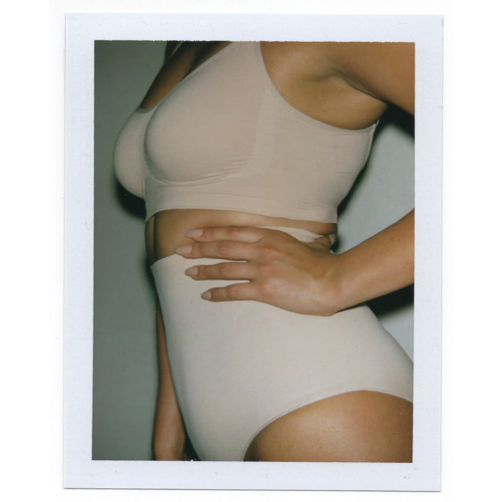 Skims SCULPTING MID WAIST Brief Béžové | XMES-02971