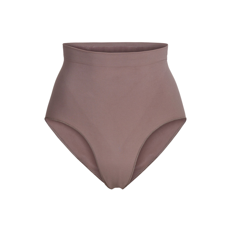 Skims SCULPTING MID WAIST Brief Hnede | QKCV-46310