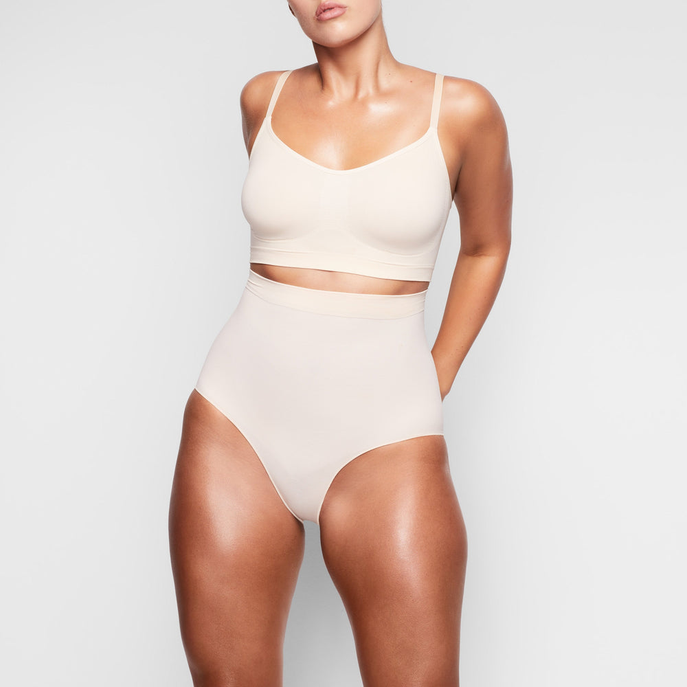 Skims SCULPTING MID WAIST Brief Hnede | WJQC-06172