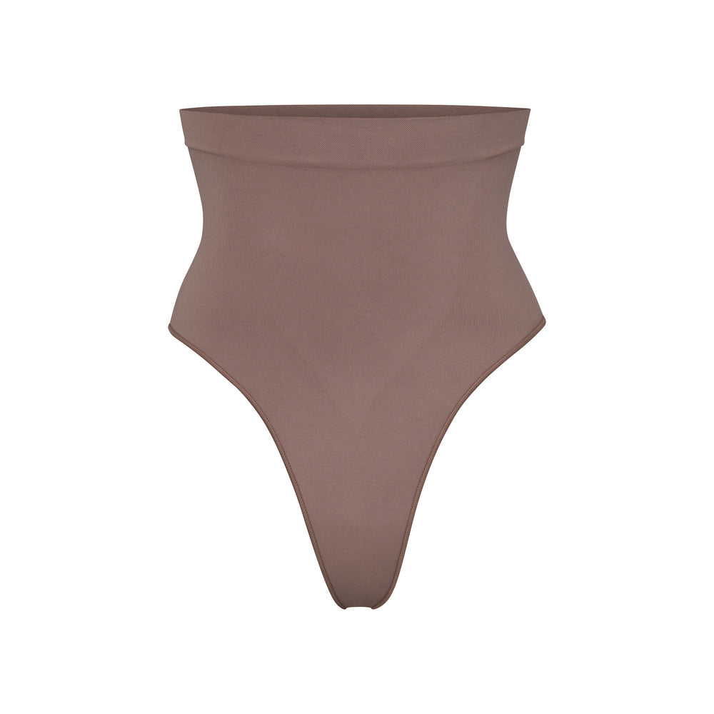 Skims SCULPTING MID WAIST Thong Hnede | TJMH-73425