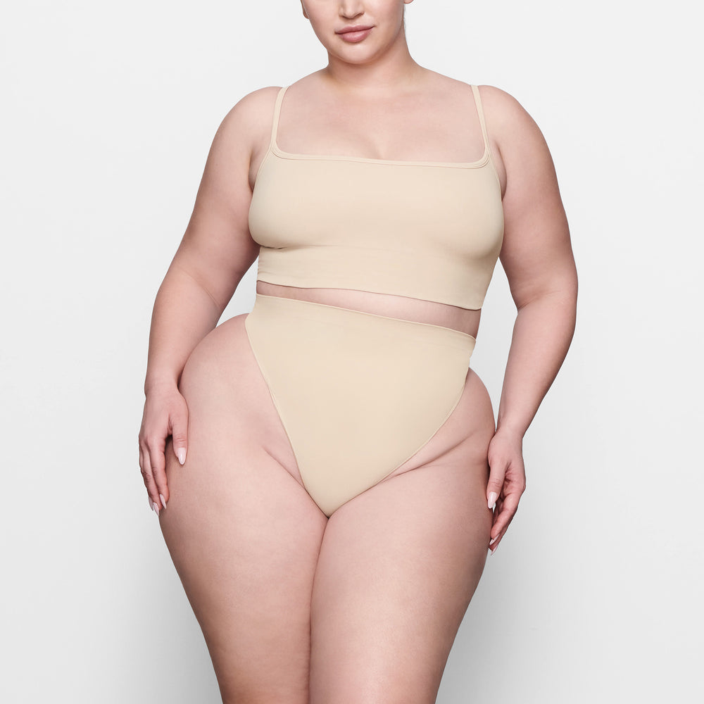 Skims SCULPTING SCOOP NECK Bralette Béžové | NWHO-36152
