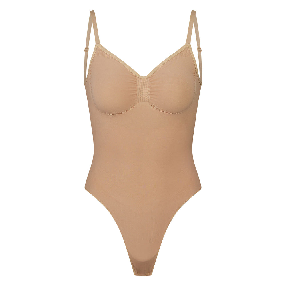 Skims SEAMLESS SCULPT BODYSUIT Low Back Bodysuit Béžové | ECGO-20189