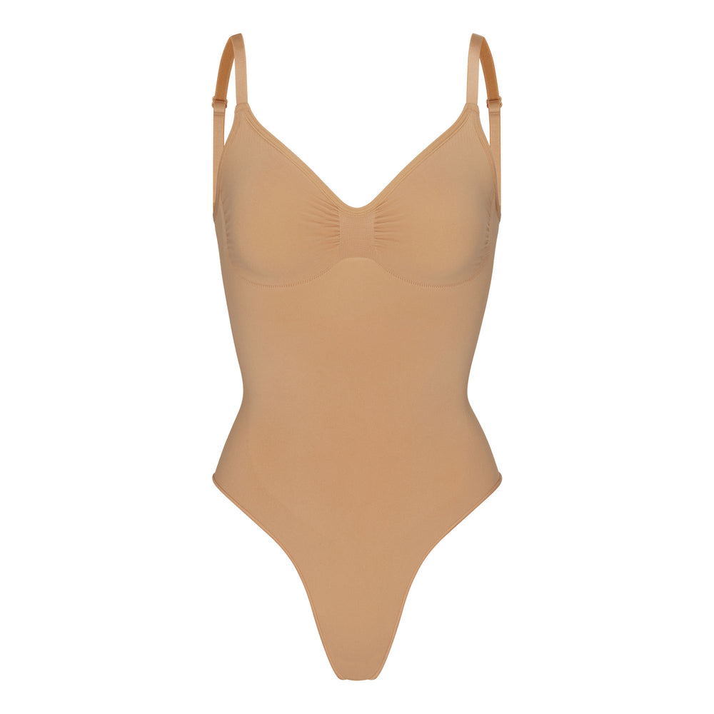 Skims SEAMLESS SCULPT BODYSUIT Low Back Bodysuit Béžové | IFSO-20957