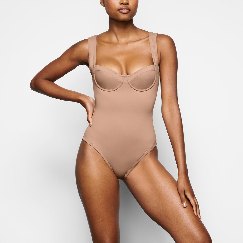 Skims SHAPING SWIM UNDERWIRE One Piece Marhule | GHJB-65129