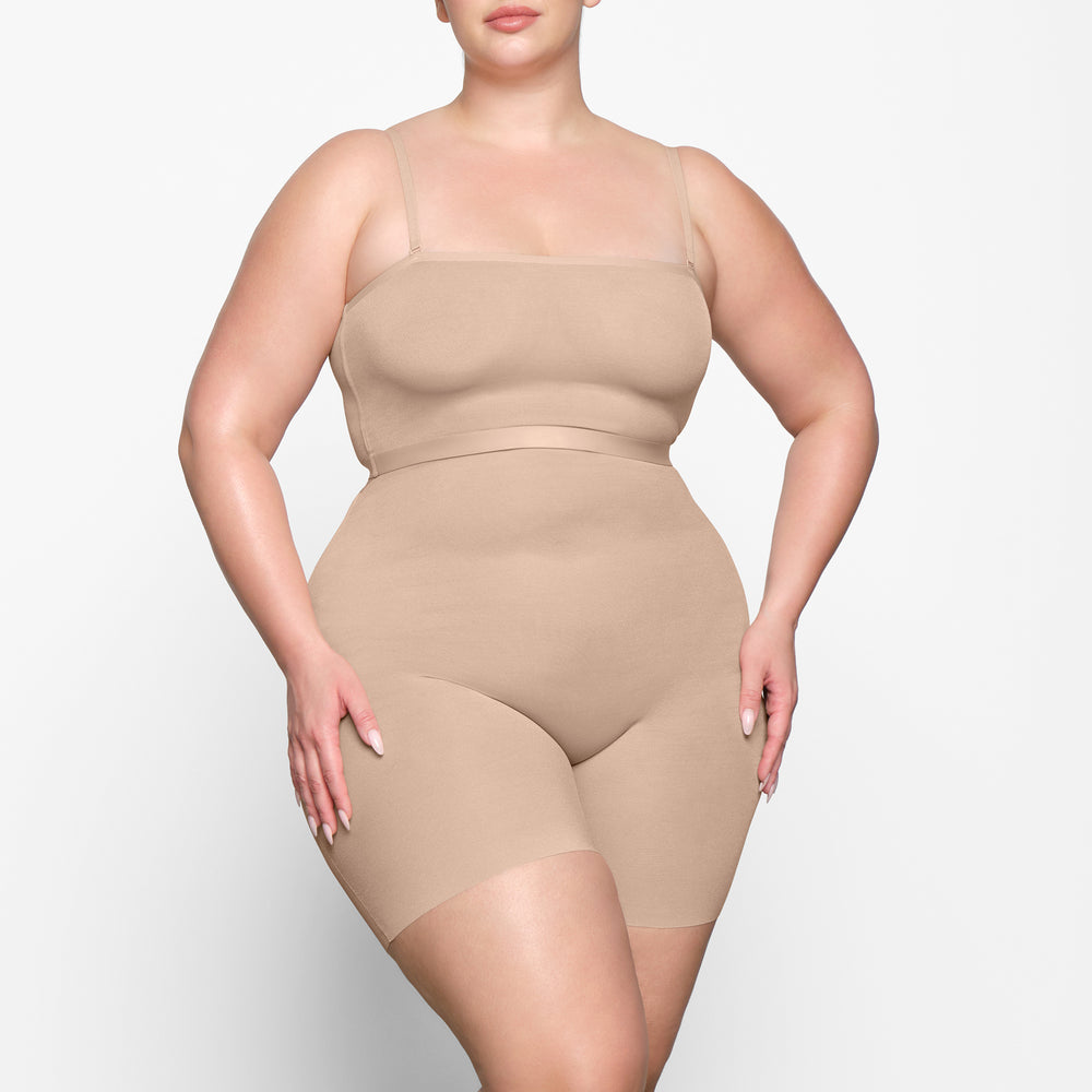Skims SHEER SCULPT LOW BACK Kratasy Béžové | ENSZ-90724