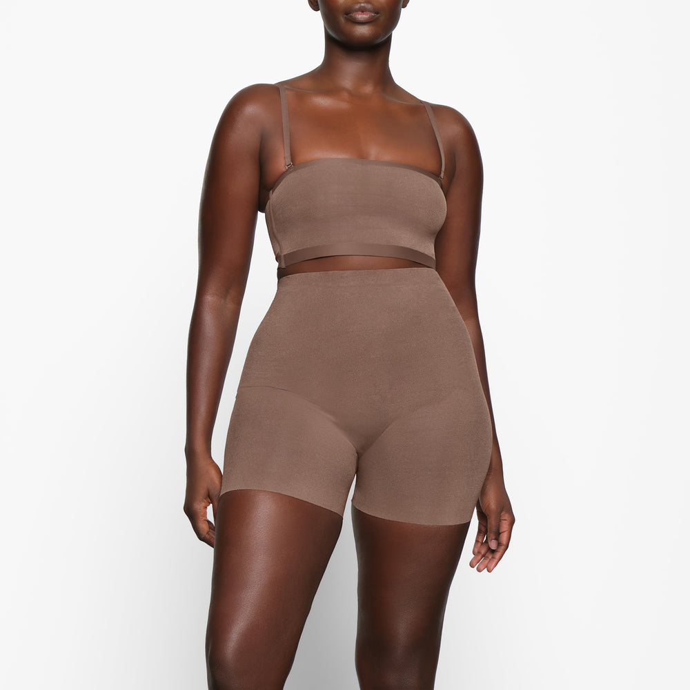 Skims SHEER SCULPT LOW BACK Kratasy Hnede | CDNO-73025