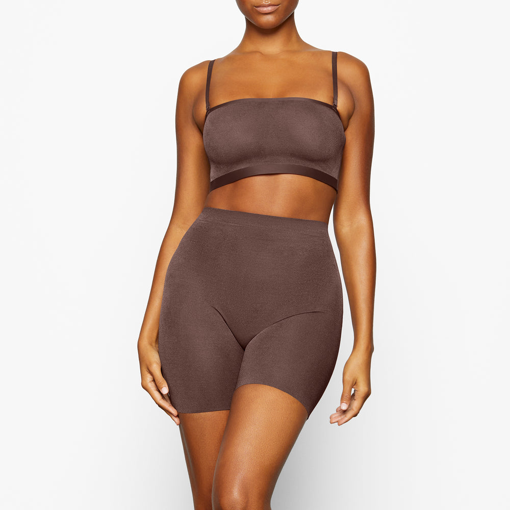 Skims SHEER SCULPT LOW BACK Kratasy Čokoláda | RPVX-28491