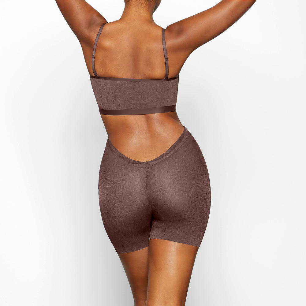Skims SHEER SCULPT LOW BACK Kratasy Čokoláda | RPVX-28491