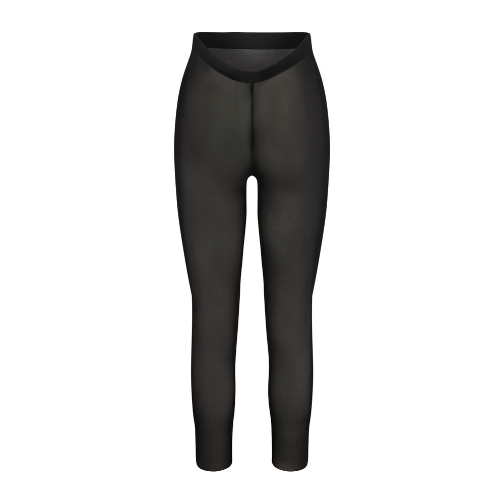 Skims SHEER SCULPT LOW BACK Leginy Čierne | EVQM-70263