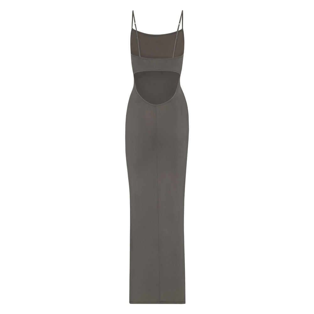 Skims SMOOTH LOUNGE LOW BACK CAMI Dress Tmavo Siva | LNKZ-12469
