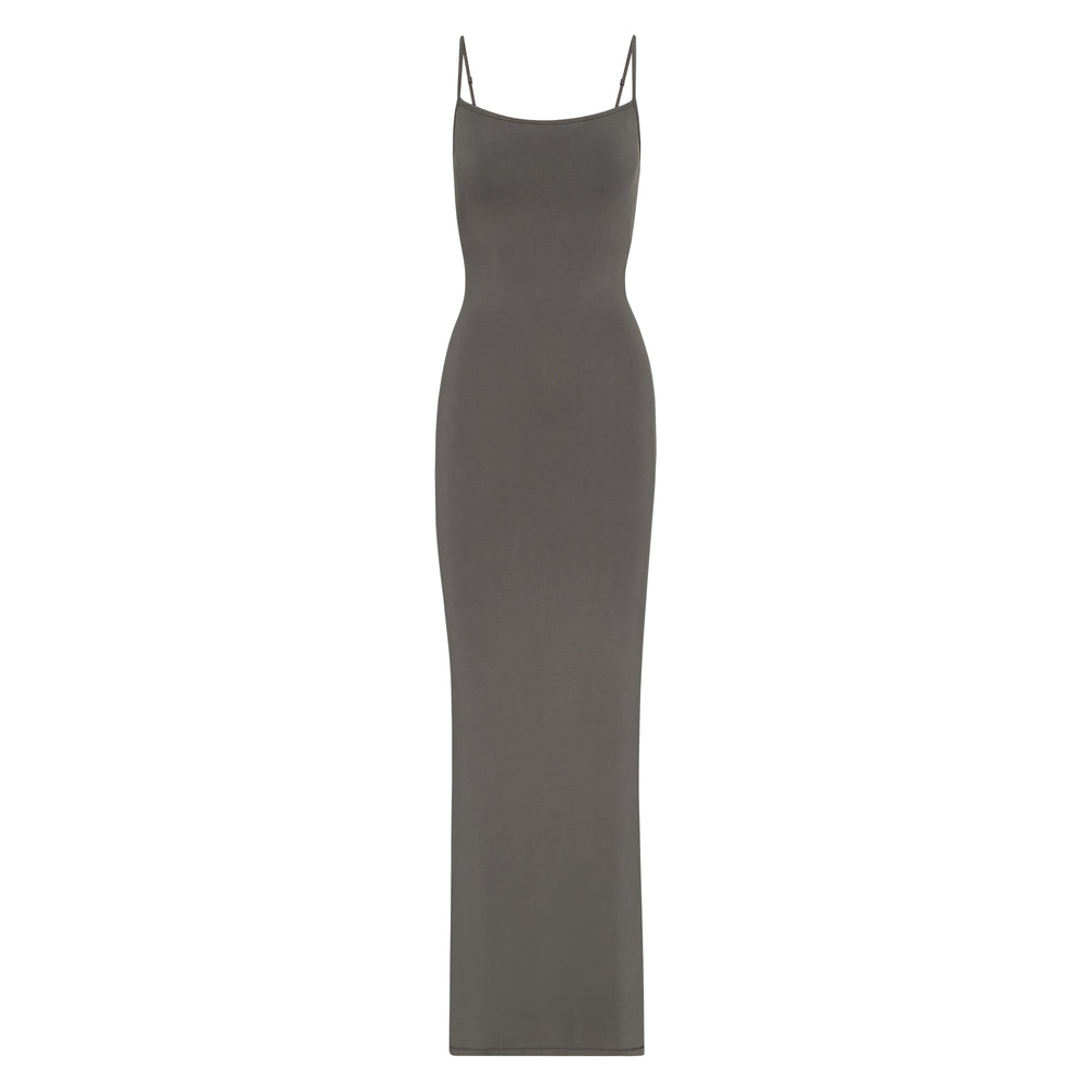 Skims SMOOTH LOUNGE LOW BACK CAMI Dress Tmavo Siva | LNKZ-12469