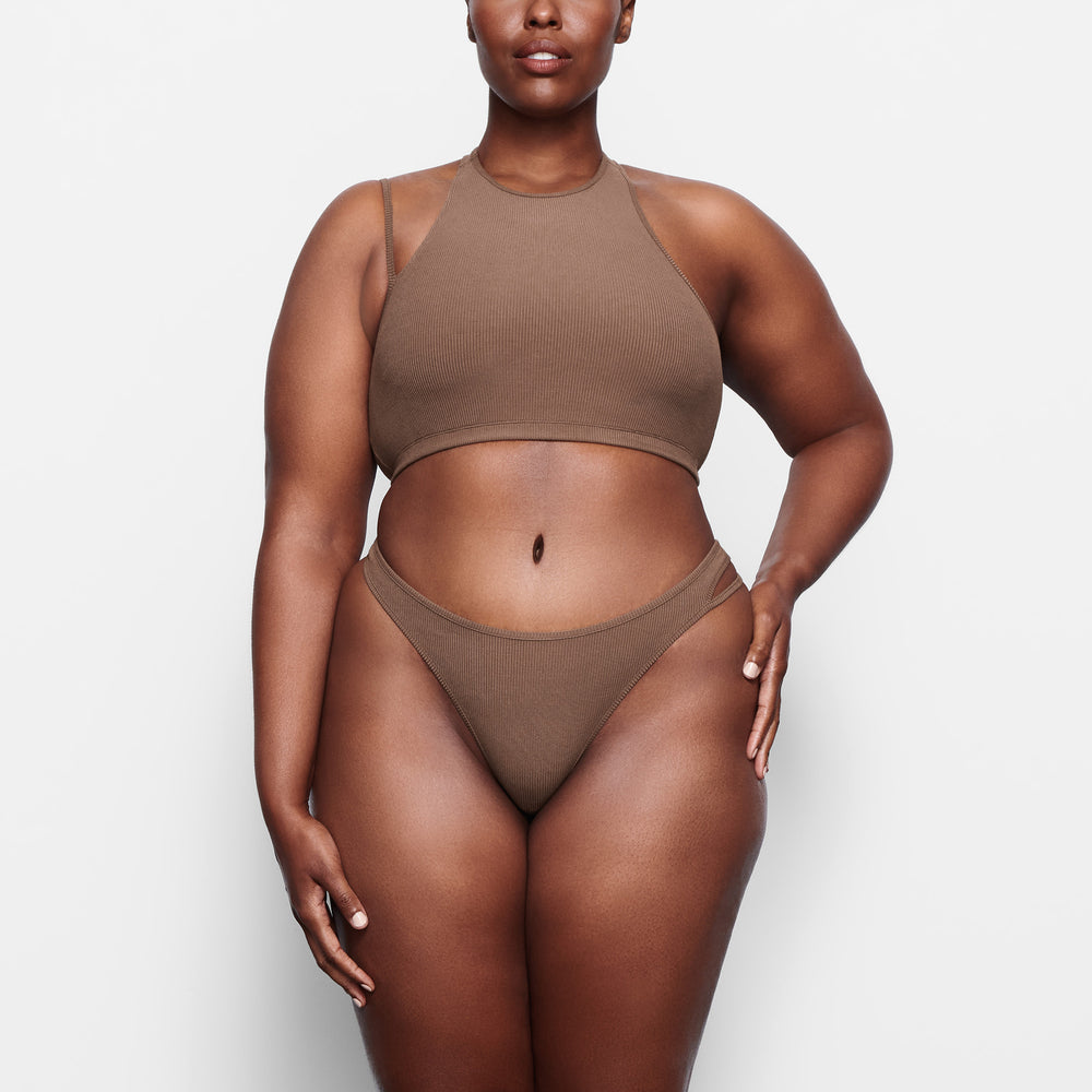 Skims SOFT LOUNGE CUT OUT Thong Marhule | YELK-46512