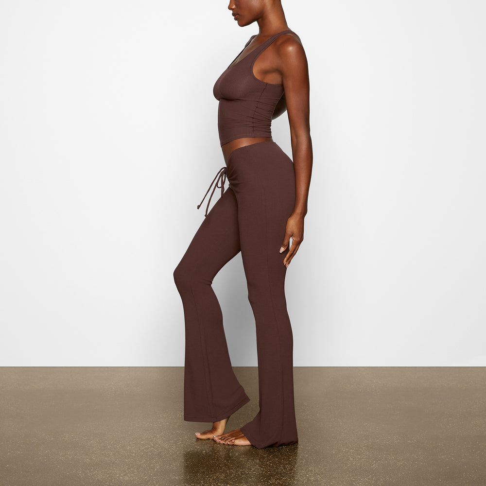 Skims SOFT LOUNGE RUCHED Nohavice Čokoláda | XHQK-56920