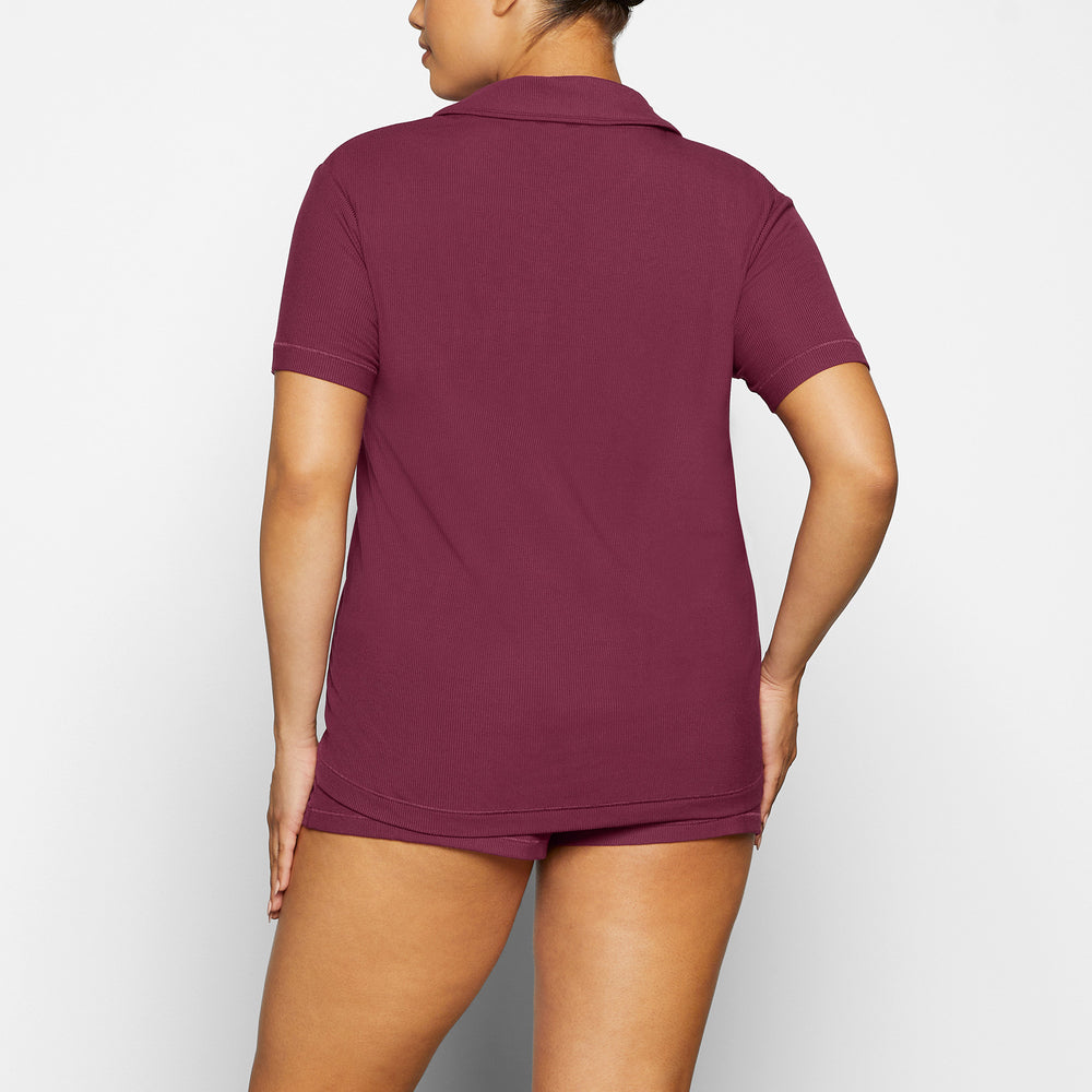 Skims SOFT LOUNGE SHORT Sleep Set Nachový | HLXE-62731
