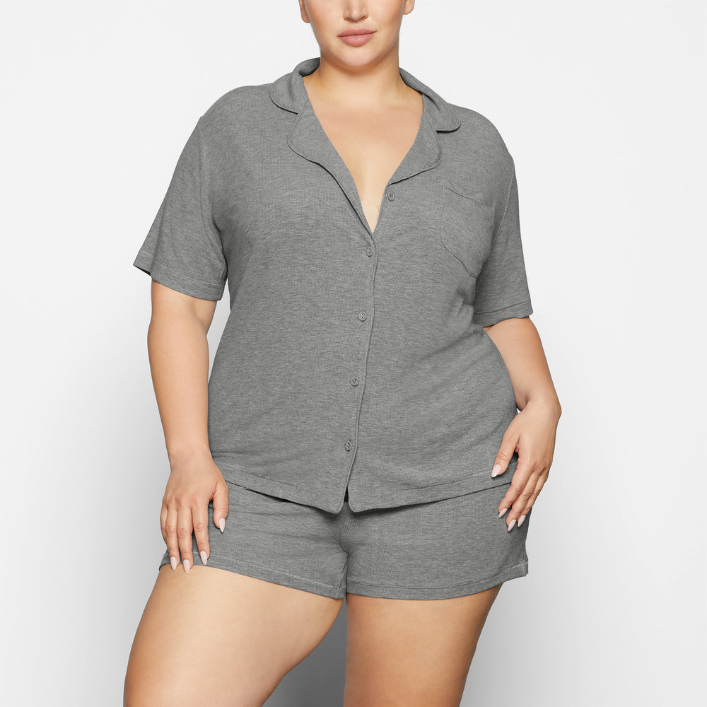 Skims SOFT LOUNGE SHORT Sleep Set Siva | IUJH-23608